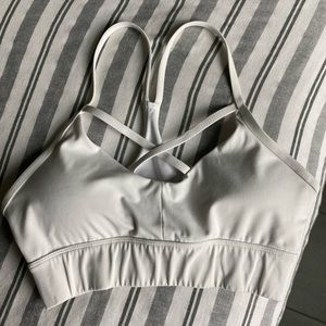 NVGTN White Sports Oasis Bra Style